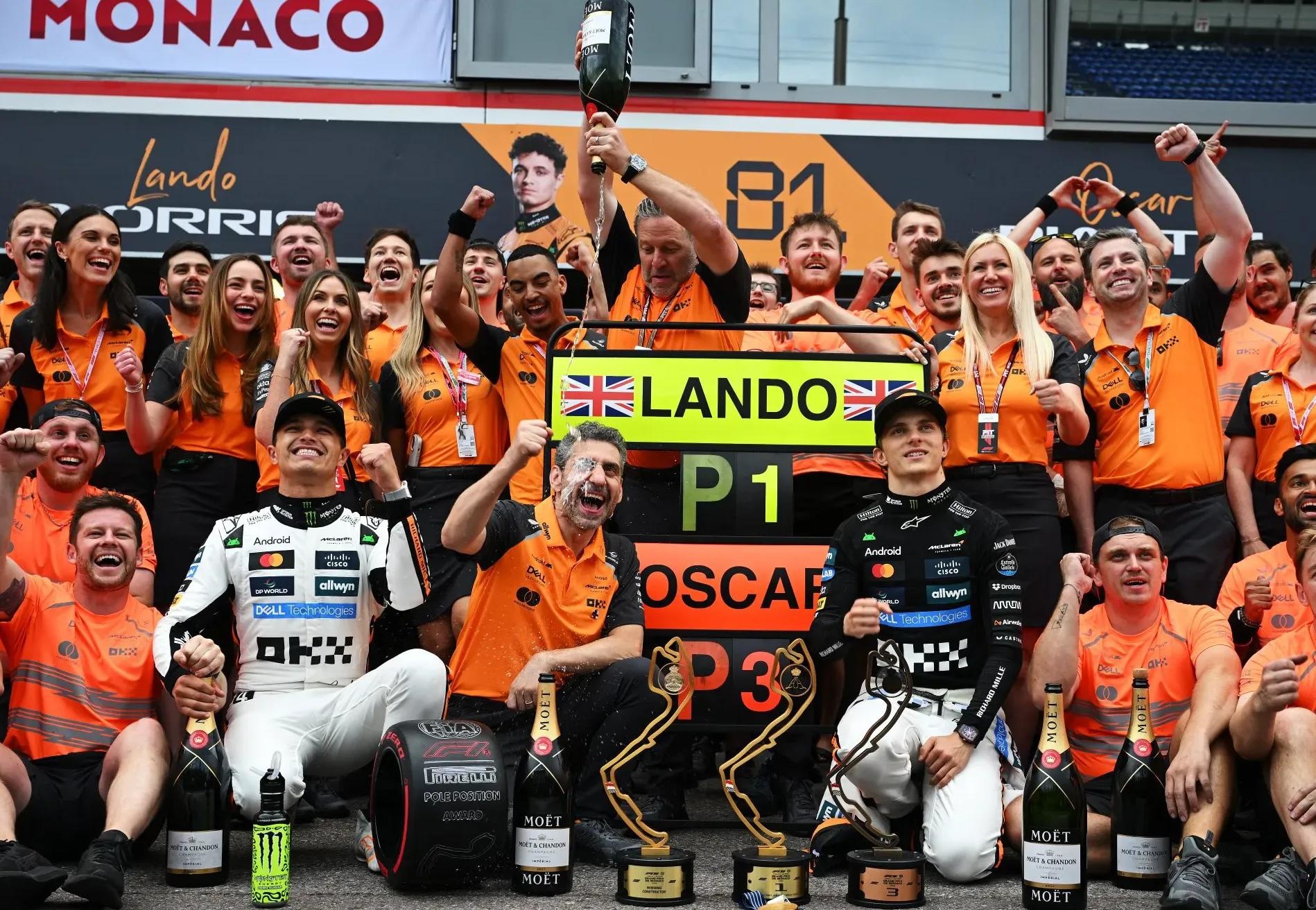 哈斯车队险胜红牛车队,诺里斯点燃赛场 哈斯车队险胜红牛车队,诺里斯点燃赛场