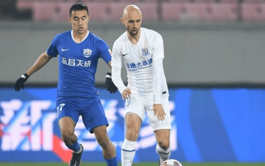 上海绿地申花落背靠背，保留积分榜前列