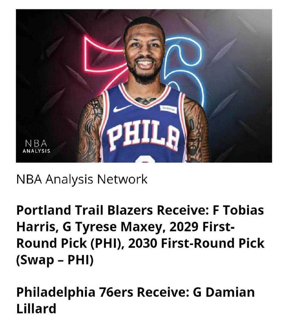 勇士横扫76人，利拉德刷新纪录